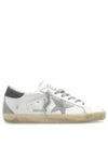 Superstar Leather Low Top Sneakers Grey White - GOLDEN GOOSE - BALAAN 2