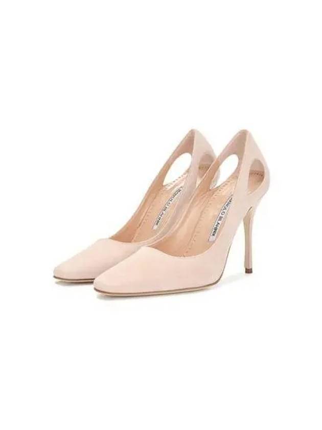 shoes women toplaka cut out pumps light pink - MANOLO BLAHNIK - BALAAN 1