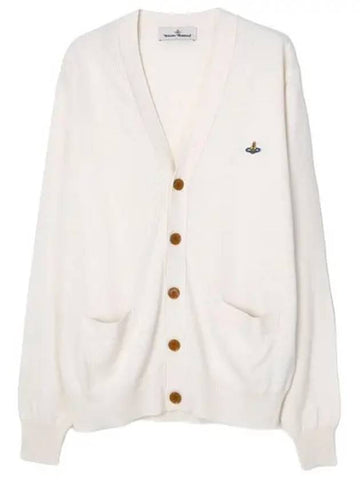 logo men cardigan - VIVIENNE WESTWOOD - BALAAN 1