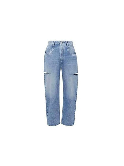 Women's Cut Out 5 Pocket Jeans - MAISON MARGIELA - BALAAN 2