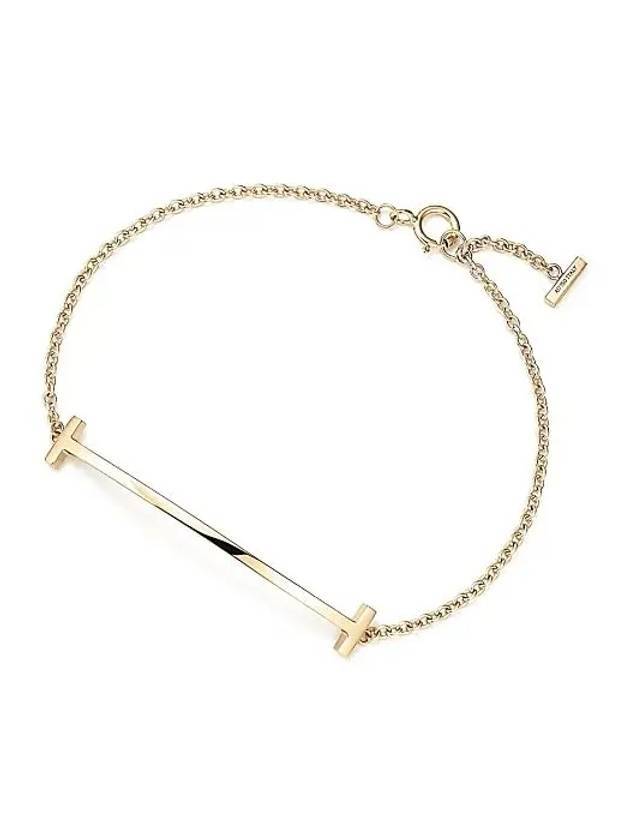 T Smile Bracelet Gold - TIFFANY & CO. - BALAAN 1