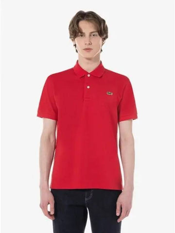 Men s French Regular Fit Basic Short Sleeve Polo T Shirt PH731E 54G 240 Domestic Product GQ2N24021642778 - LACOSTE - BALAAN 1