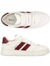 Raise Leather Low Top Sneakers White - BALLY - BALAAN 2