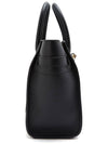 Bayswater Zipped Mini Classic Grain Tote Bag Black - MULBERRY - BALAAN 4