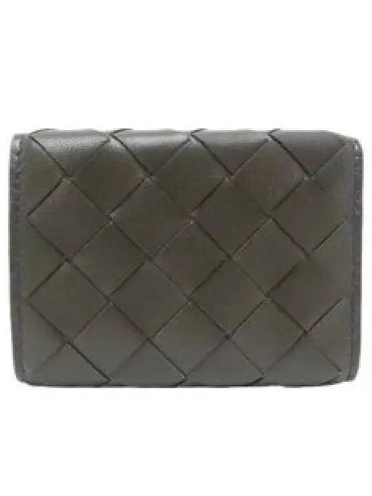 Intrecciato Continental Bicycle Wallet Gray - BOTTEGA VENETA - BALAAN 2