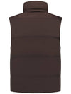 The Metropolis Series Pertex Down Vest Brown - CP COMPANY - BALAAN 4