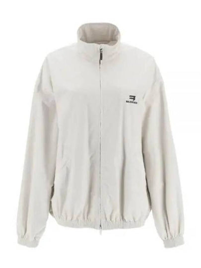 Logo Technical Track Jacket Beige - BALENCIAGA - BALAAN 2