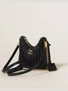 Matelasse Nappa Leather Shoulder Bag Black - MIU MIU - BALAAN 6