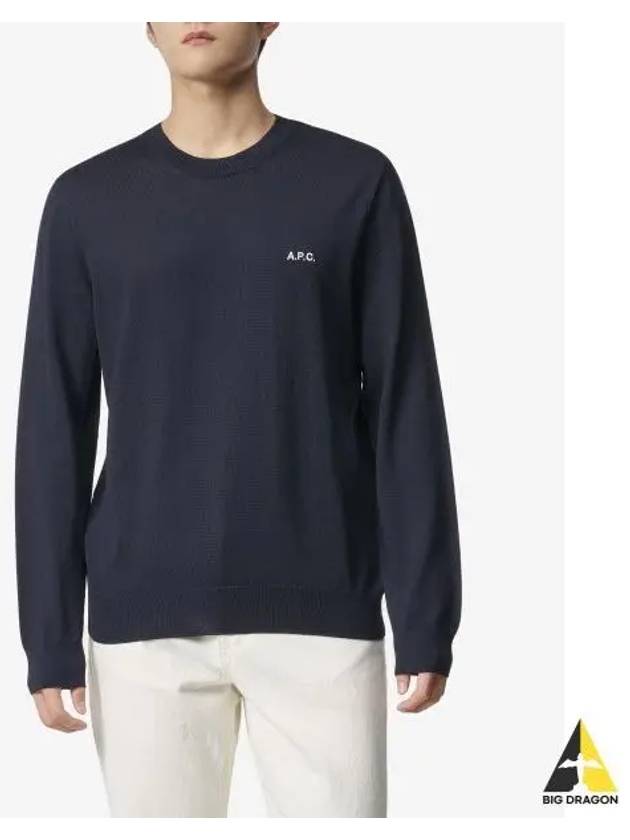 Axel Sweatshirt Navy - A.P.C. - BALAAN 2