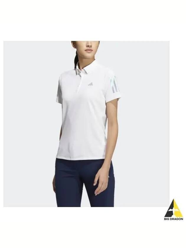 adidas GOLF 3S Aero Ready Polo Shirt HT0039 - ADIDAS GOLF - BALAAN 1