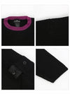 Shadow Project Crewneck Knit Top Black - STONE ISLAND - BALAAN 5