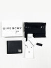 Grained Leather Bifold Wallet Black - GIVENCHY - BALAAN 7