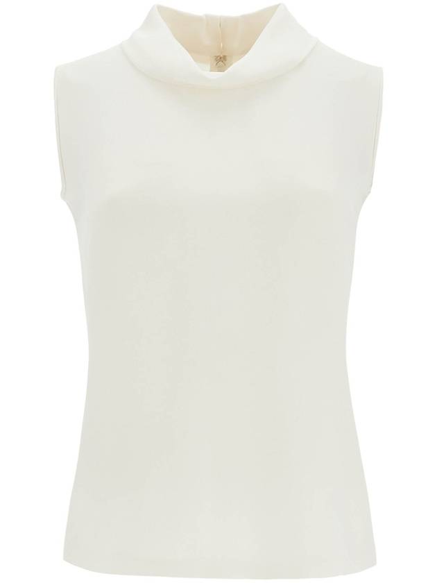 sleeveless silk top without - VALENTINO - BALAAN 1