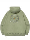 Will Bloom Flower Embroidery Hooded Top Khaki - CPGN STUDIO - BALAAN 4