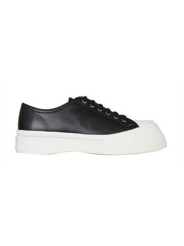 Pablo Platform Nappa Leather Low Top Sneakers Black - MARNI - BALAAN 1