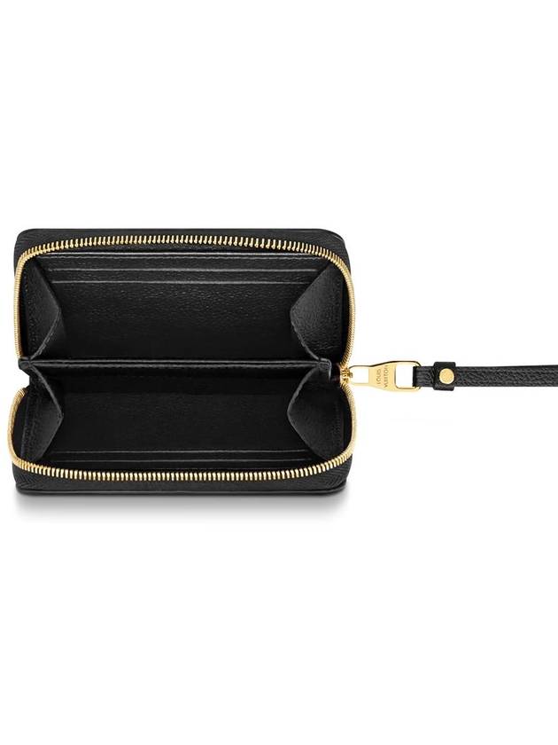 Monogram Empreinte Zipper Coin Purse Black - LOUIS VUITTON - BALAAN 4