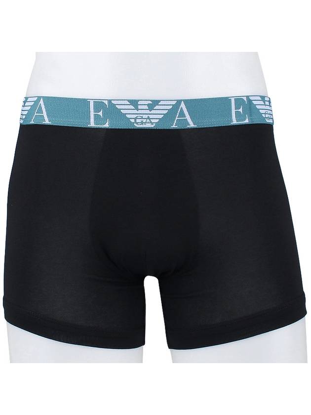 Logo Band Briefs 3 Pack Black - EMPORIO ARMANI - BALAAN 6