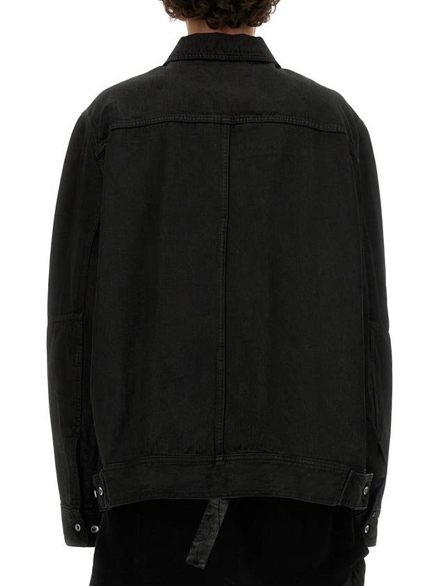 Rick Owens Denim Jacket - RICK OWENS - BALAAN 3