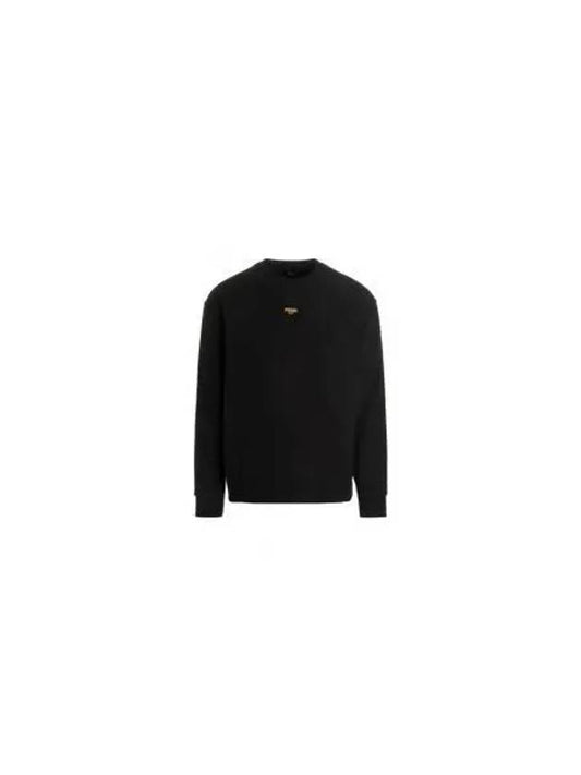 Small Logo Sweatshirt Black - FENDI - BALAAN 2
