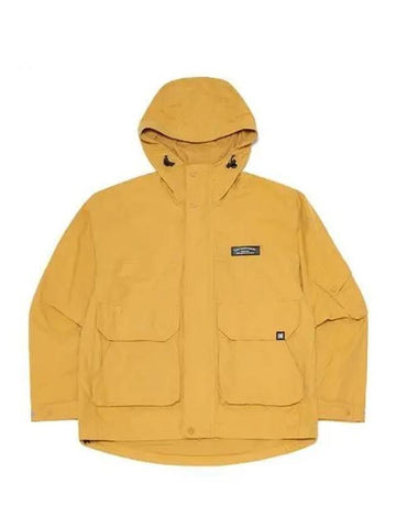 KODAK Essential Basic Hooded Jacket MUSTARD - KODO - BALAAN 1