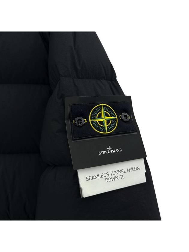 Seamless Tunnel Nylon Down Padding Black - STONE ISLAND - BALAAN 5