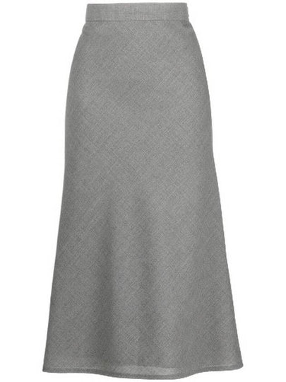 2 Ply Fresco Midi Skirt FGC991A00473 - THOM BROWNE - BALAAN 2