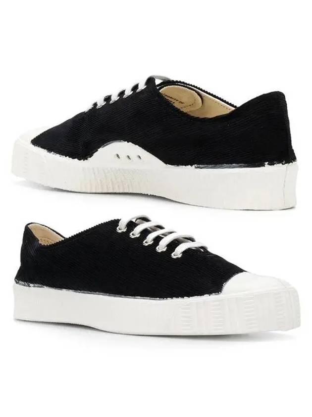 Corduroy Low Top Sneakers Black W27601 BLACK Other 1012509 - COMME DES GARCONS - BALAAN 1