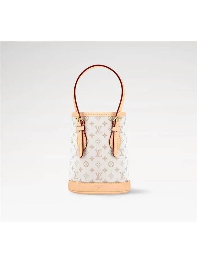 Louis Vuitton Nano Bucket Bag White - LOUIS VUITTON - BALAAN 2