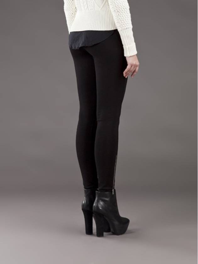 McQ by ss charcoal Jodhpur Leggings - ALEXANDER MCQUEEN - BALAAN 4