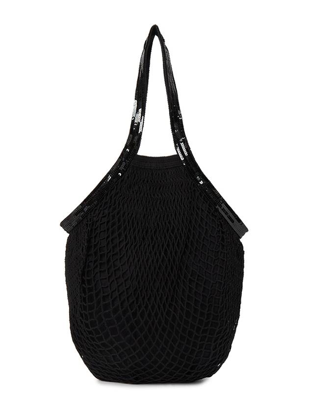 Women s Sequence Peacenet Tote Bag Black - VANESSA BRUNO - BALAAN 4