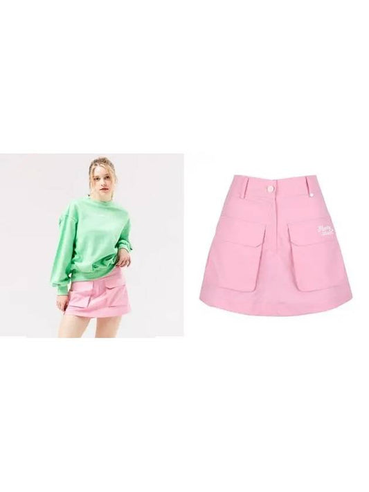 Golf Double Pocket Shorts Pink - HENRY STUART - BALAAN 2