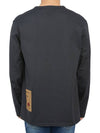 Henley Long Sleeve T-Shirt Charcoal - TEN C - BALAAN 7