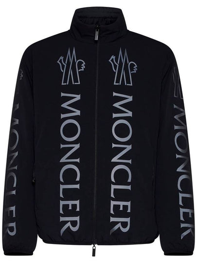 Ponset Reversible Logo Print Padding Black - MONCLER - BALAAN 2