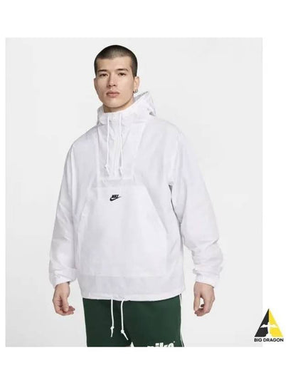 Club Marina Anorak White - NIKE - BALAAN 2