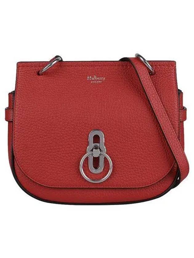 Amberley Small Satchel Cross Bag Red - MULBERRY - BALAAN 2