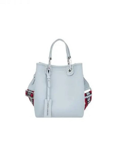 Women s MyEA Grainy Vertical Shopper Bag Light Blue 271075 - EMPORIO ARMANI - BALAAN 1