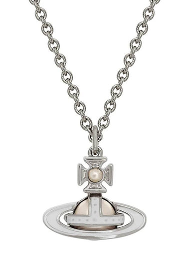 Simonetta Bas Relief Pendant Necklace Silver - VIVIENNE WESTWOOD - BALAAN 1