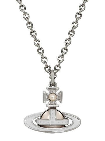 Simonetta Bas Relief Pendant Necklace Silver - VIVIENNE WESTWOOD - BALAAN 1