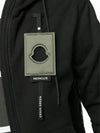 Black Men s Hooded Zip Up 8400900 8099W 999 - MONCLER - BALAAN 3