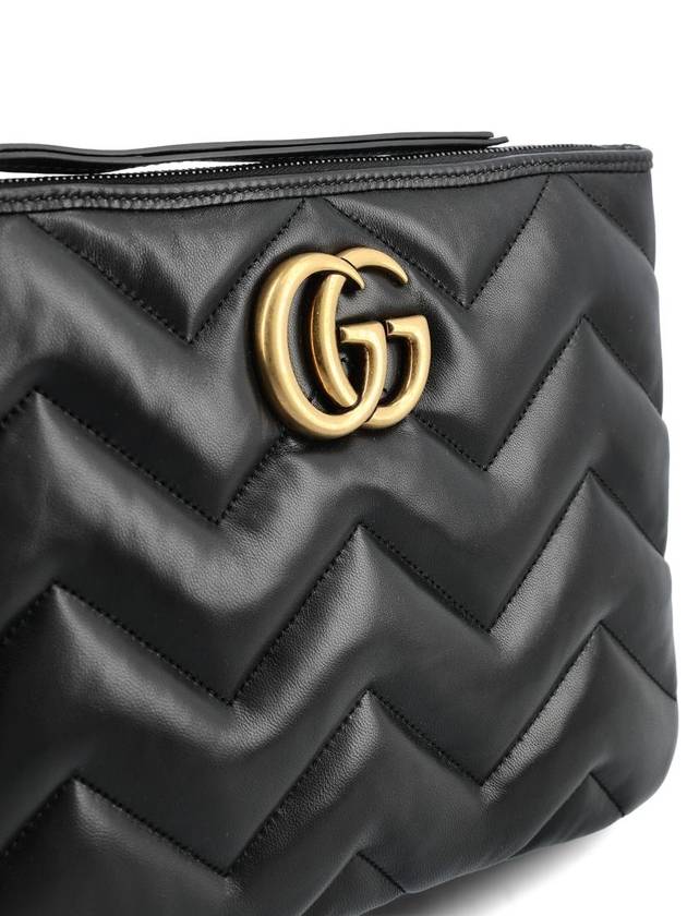 GG Marmont Clutch Bag Black - GUCCI - BALAAN 5