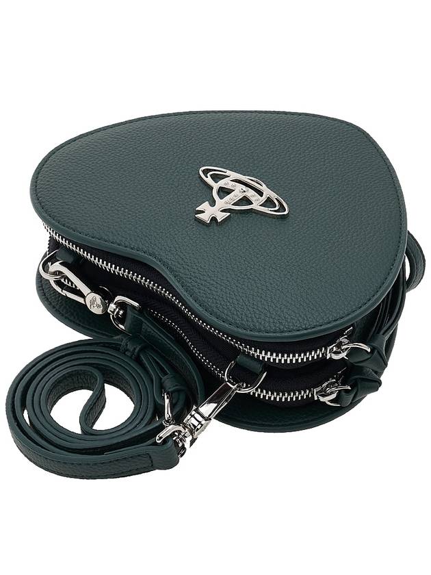 Louise Heart Cross Bag Dark Green - VIVIENNE WESTWOOD - BALAAN 5