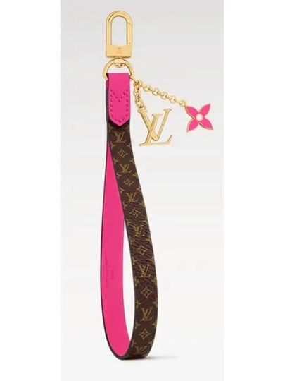 Maxi Dragonne Key Holder Pink - LOUIS VUITTON - BALAAN 2