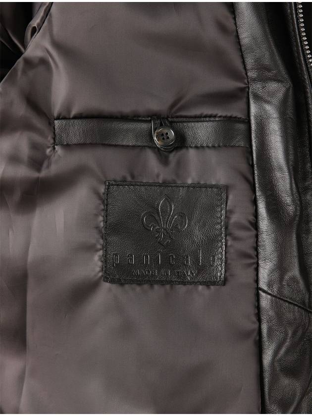 Made In Italy Quilted Padded Leather Jacket F GLJP54 - PANICALE - BALAAN 6