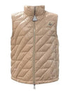 Lecroisic Padded Vest Pink - MONCLER - BALAAN 2