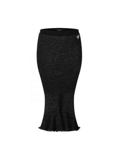 Flared hem ribbed knit skirt 1AGFSG - LOUIS VUITTON - BALAAN 1