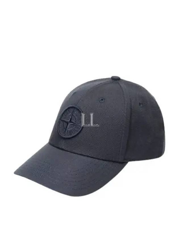 6 Panel Ball Cap Navy - STONE ISLAND - BALAAN 2