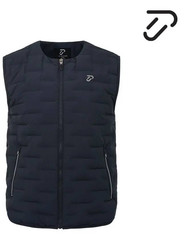 Men s Quilted Round Vest IPM4WWV203 NY - IJP DESIGN - BALAAN 1