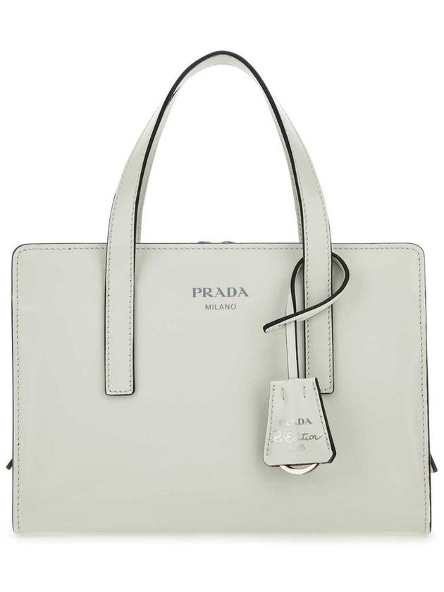 Re-Edition 1995 Brushed Leather Hand Mini Bag White - PRADA - BALAAN 2