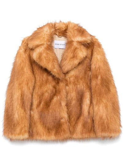 Janice Fur Jacket Natural - STAND STUDIO - BALAAN 2