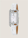 Nantucket Small Model 29mm Watch Blanc - HERMES - BALAAN 4